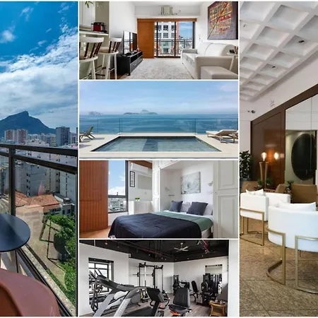 Apartamento 1 Quarto E Vista Para O Cristo